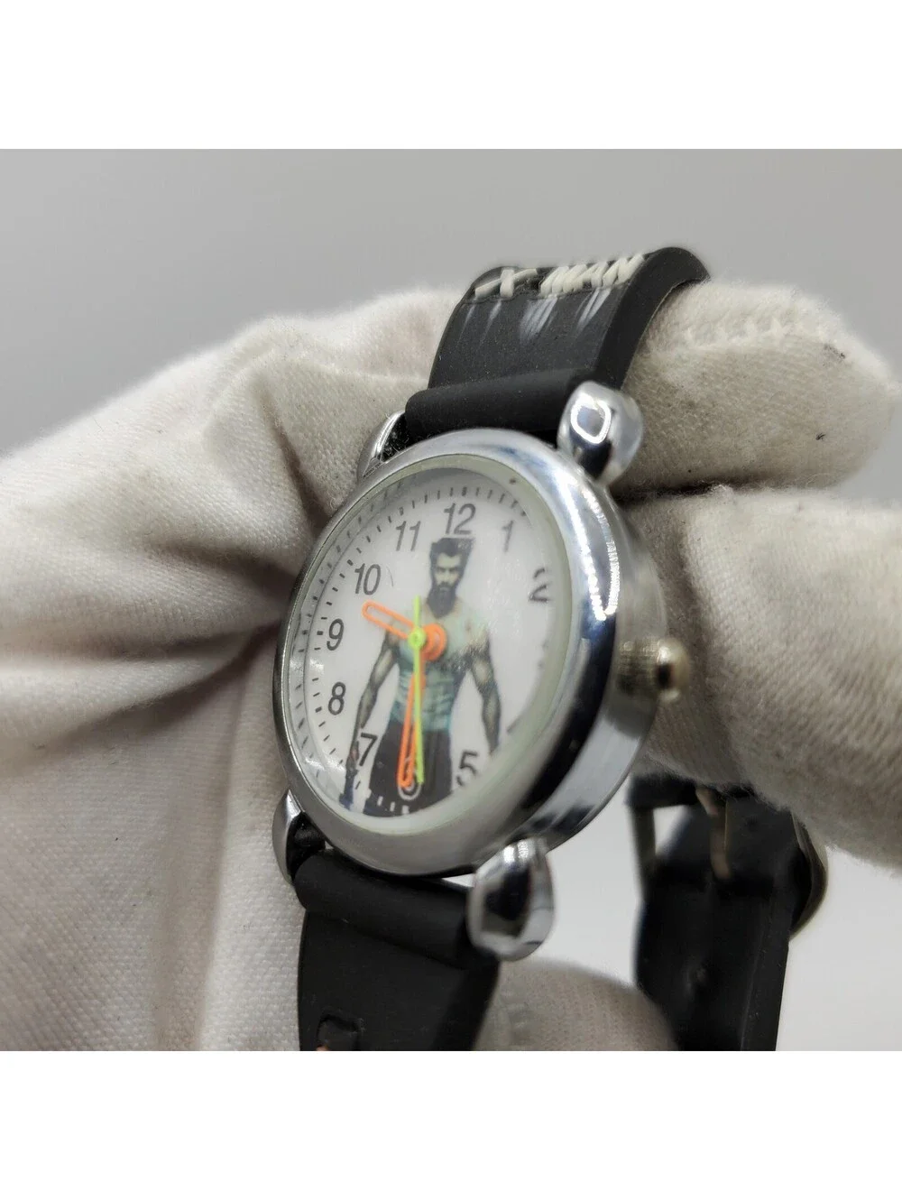 Vintage X-man Wolverine Kids Watch For Parts Or Repair